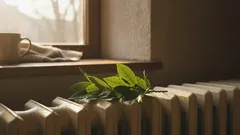 ラベンダーの葉を暖房器具に:冬の家庭の快適さと自然な爽やかさの秘訣